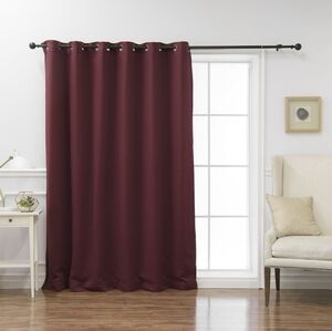 Best Home Fashion Wide Width Thermal Insulated Blackout Curtain - Antique Bronze